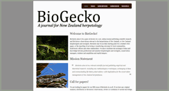 Desktop Screenshot of biogecko.co.nz